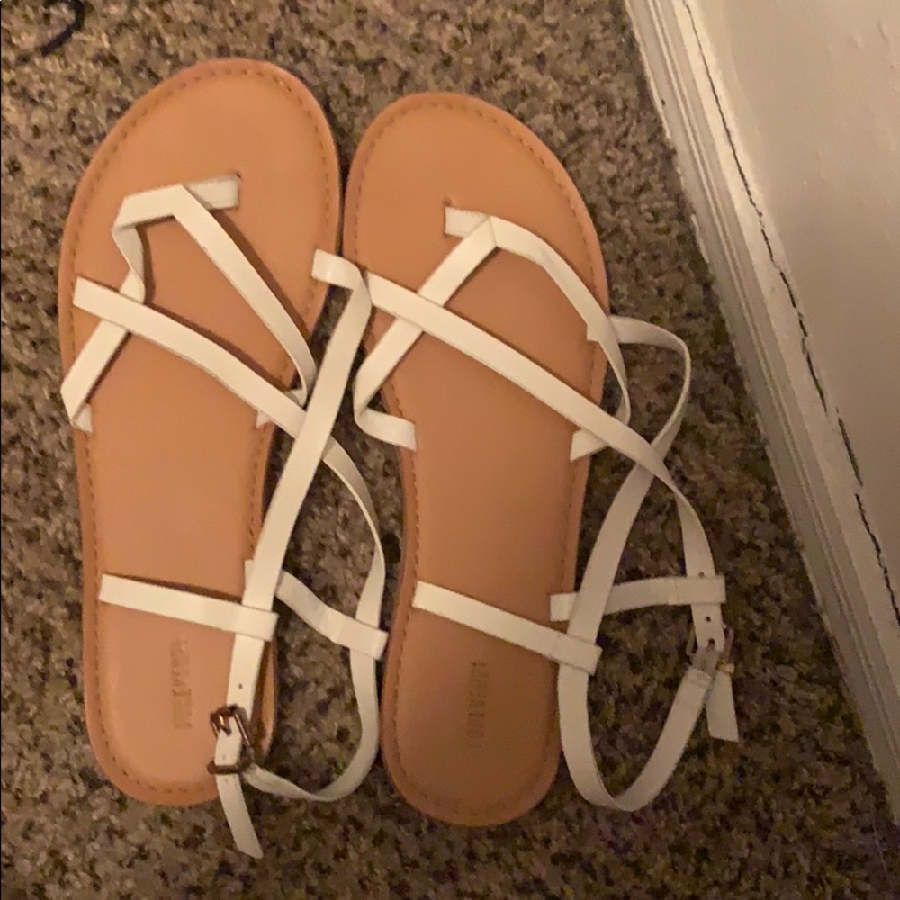 White Sandals